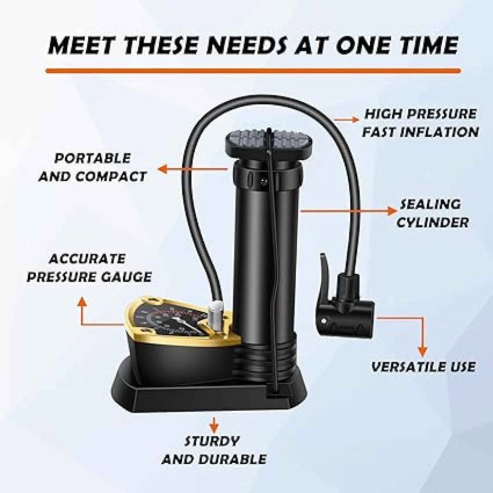 Portable Mini Foot Pumper