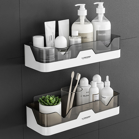 3 Pis Wall Mounted Bathroom Shelf