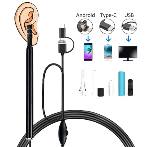 Visual Earwax Cleaning Tool Camera