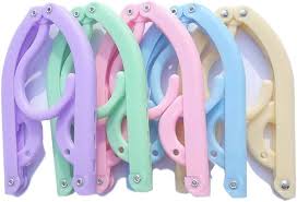 Smart Foldable Clothes Hanger (6 pcs)