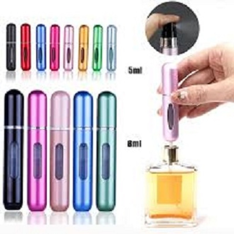 5ml Portable Mini Refillable Perfume Bottle  (3 Pcs)