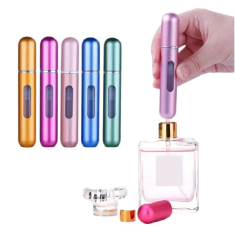 5ml Portable Mini Refillable Perfume Bottle  (3 Pcs)